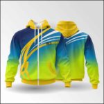 RO Hoodies Sweat Blue Green