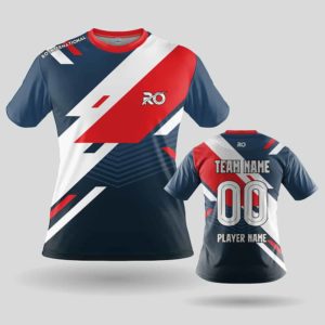 RO Sports Jersey Blue Red