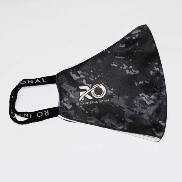 RO Digital Face Mask Military Black & Grey
