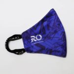 RO Digital Face Mask Printed Royal Blue