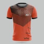Ro Kabaddi Jersey Orange Black