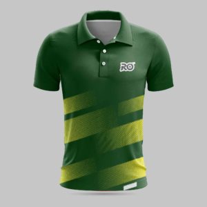 Ro Badminton Jersey Green Yellow - RO International