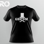 roce tshirt black groom