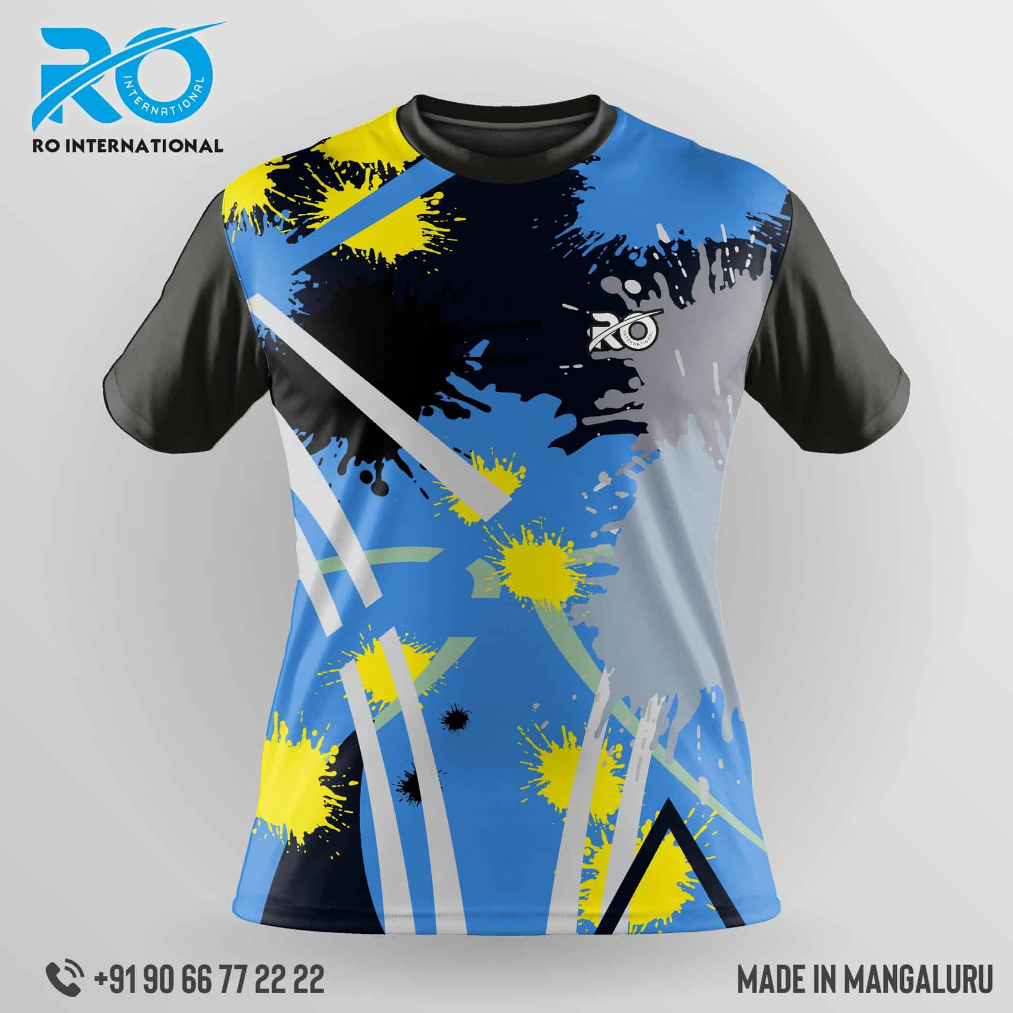 Ro Fs Sublimation Jersey Red Black Ro International