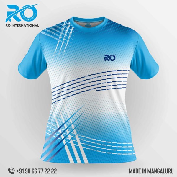 Ro FS Sublimation Jersey T.Blue White - RO International