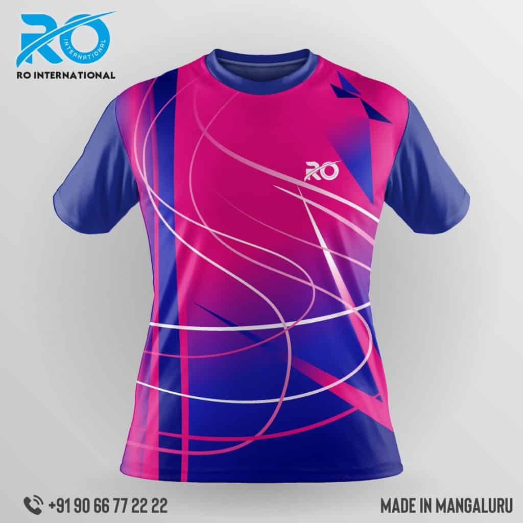 Ro FS Sublimation Jersey Pink Blue - RO International