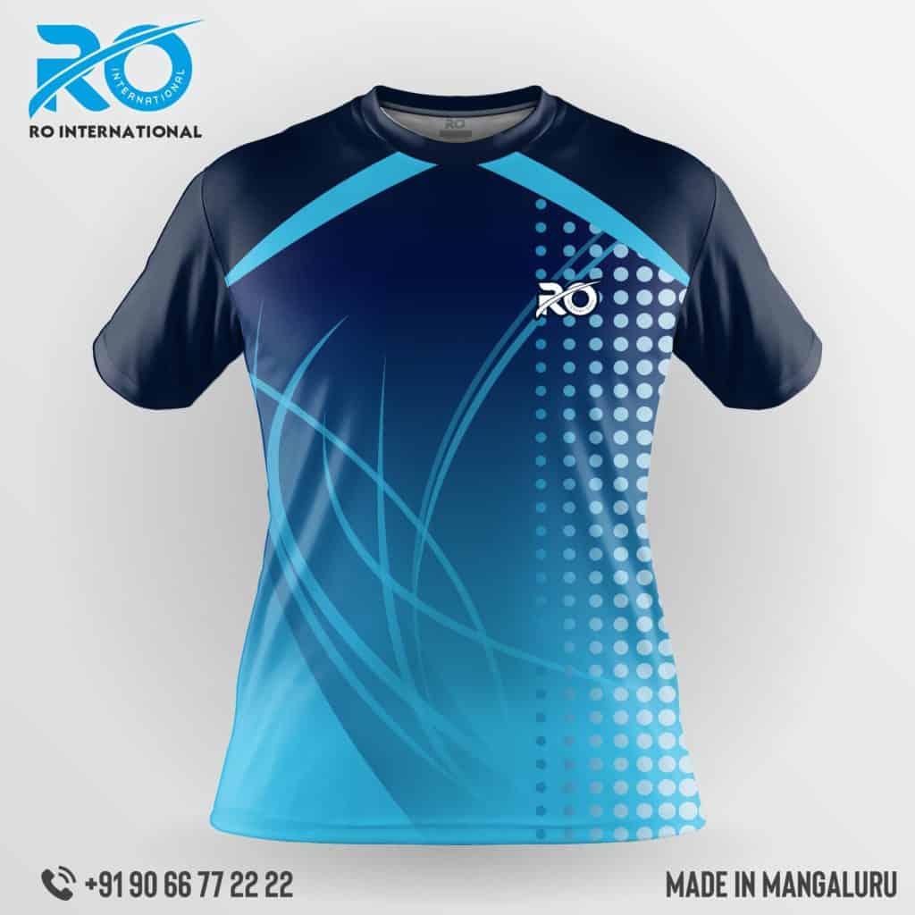 Ro FS Sublimation Jersey T.Blue Navy Blue - RO International