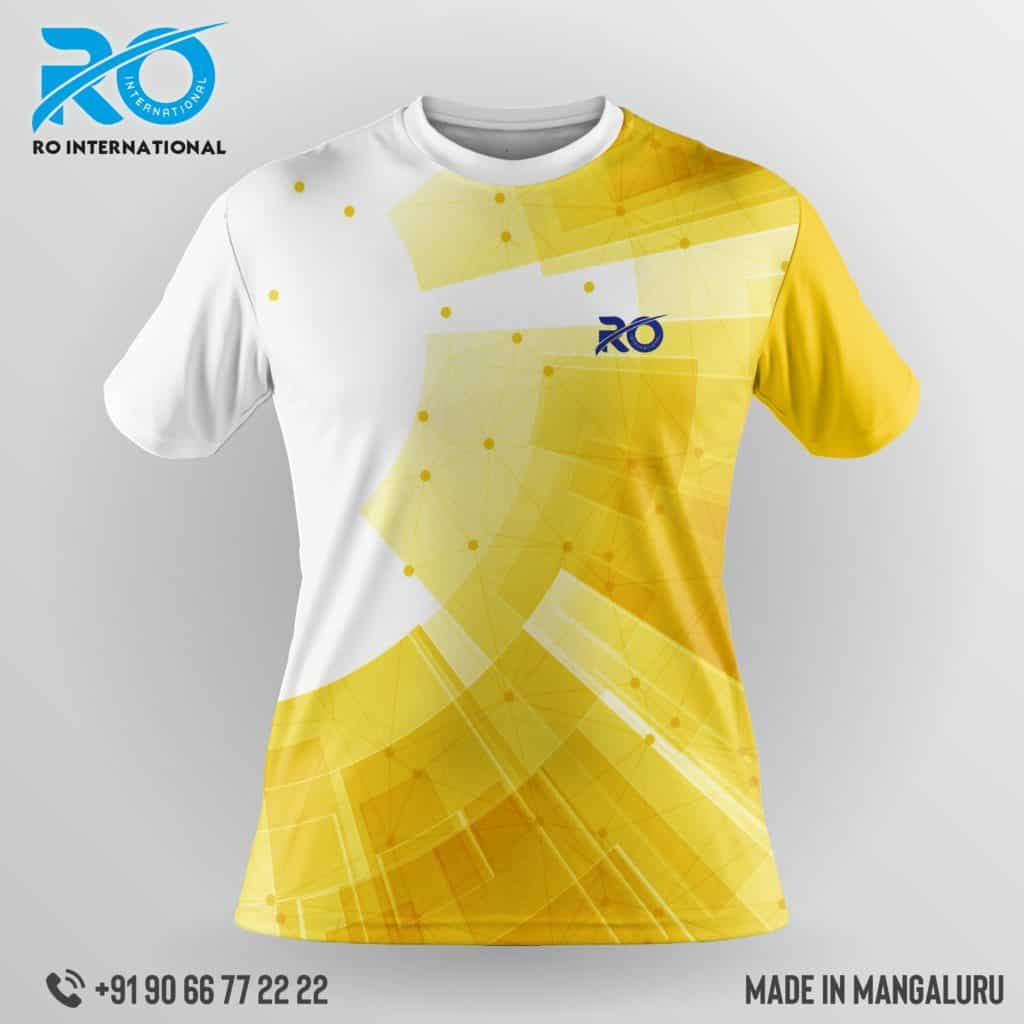 Ro FS Sublimation Jersey Red Yellow RO International