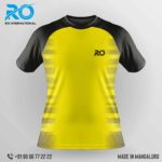 Ro FS Sublimation Jersey Yellow Black