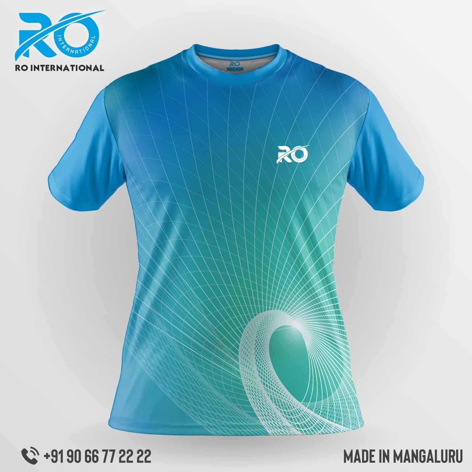 Ro Fs Sublimation Jersey Black White Red Ro International