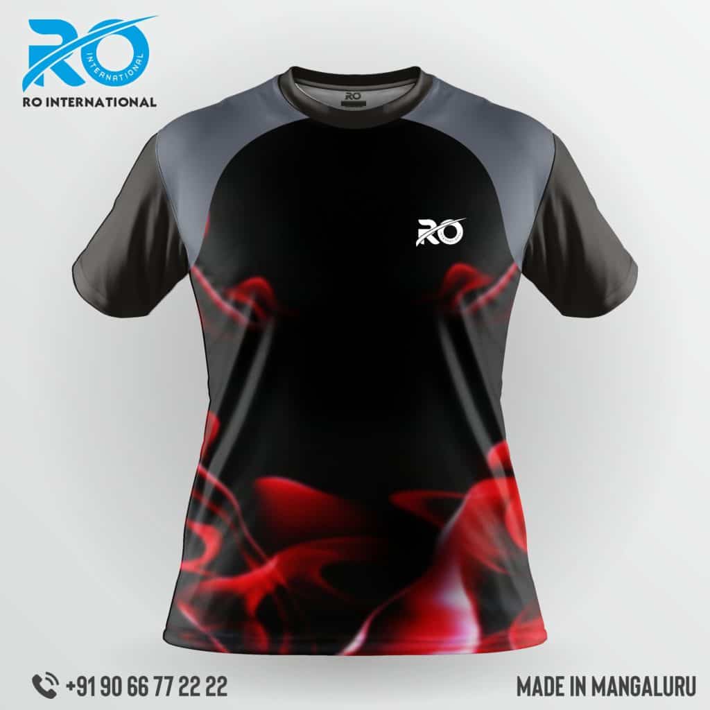 Ro Fs Sublimation Jersey Red Black Ro International