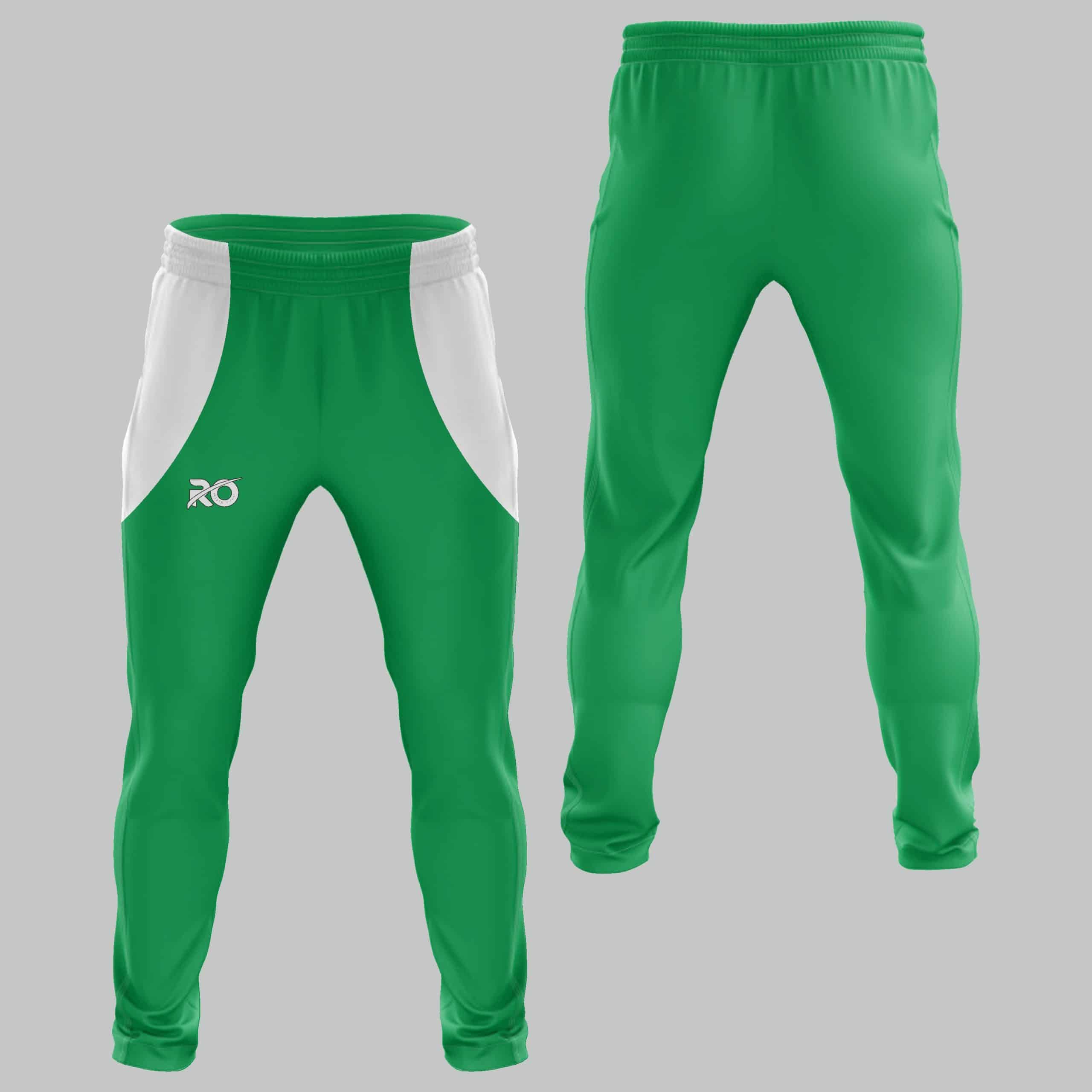 Mens Green Velour Pants | Sweatpants | Sweatsedo