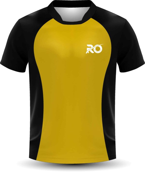 Ro Cut and Sew Black Yellow