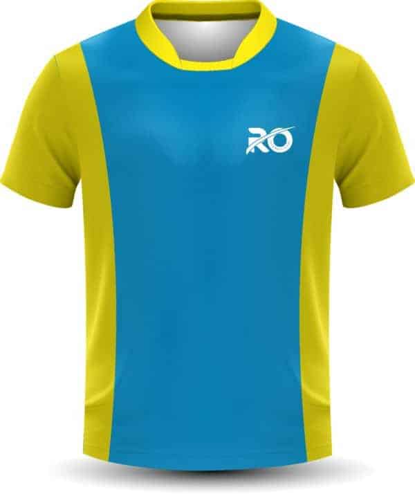 Ro Cut and Sew skyblue yellow